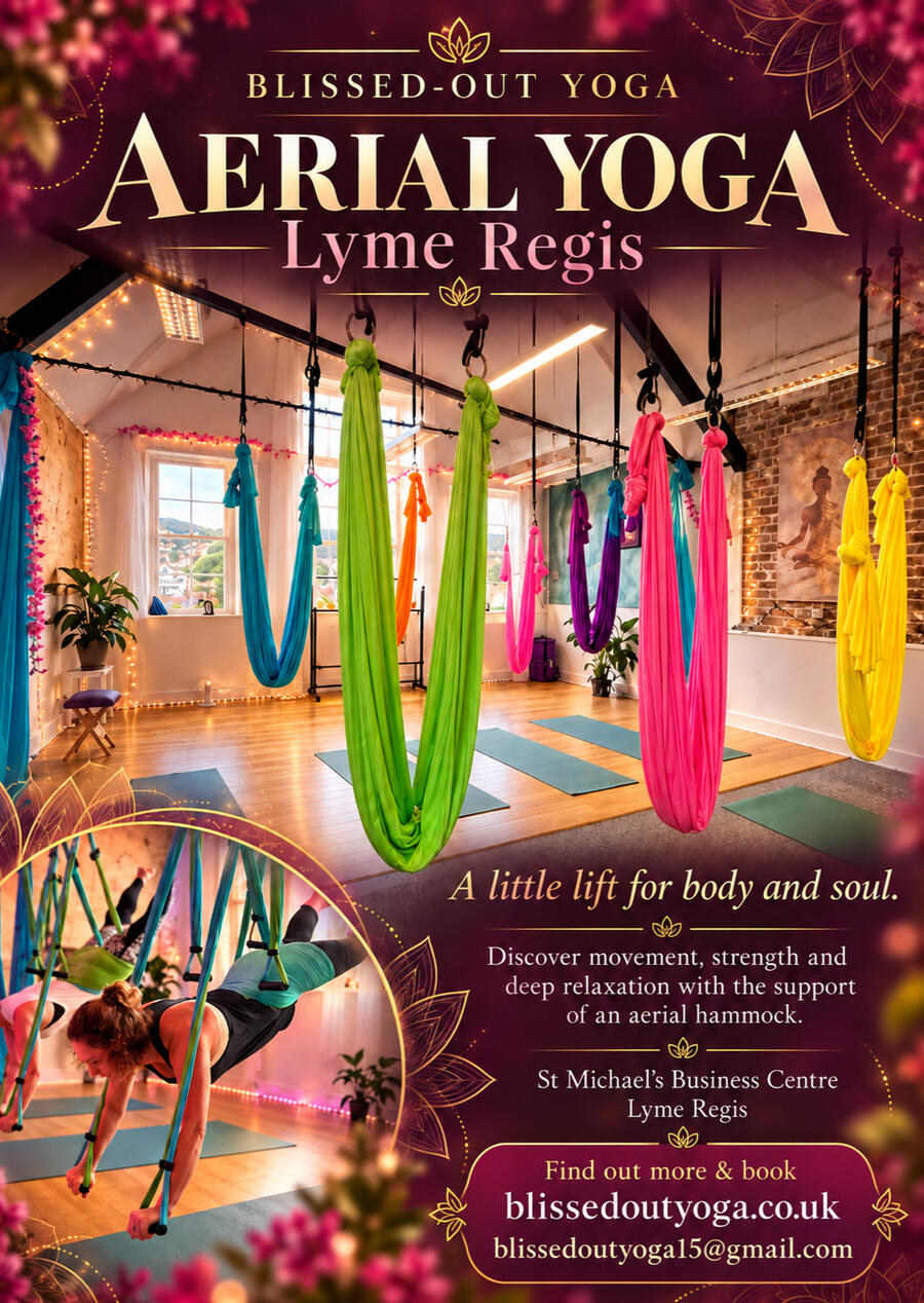 Aerial Yoga in Lyme Regis