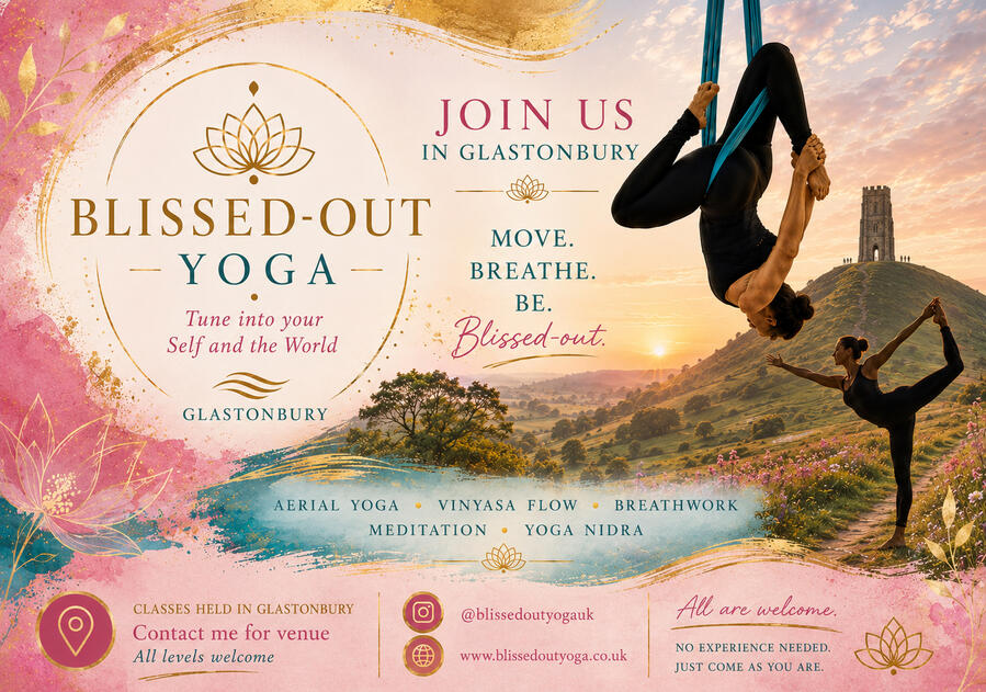 Aerial Yoga in Glastonbury
